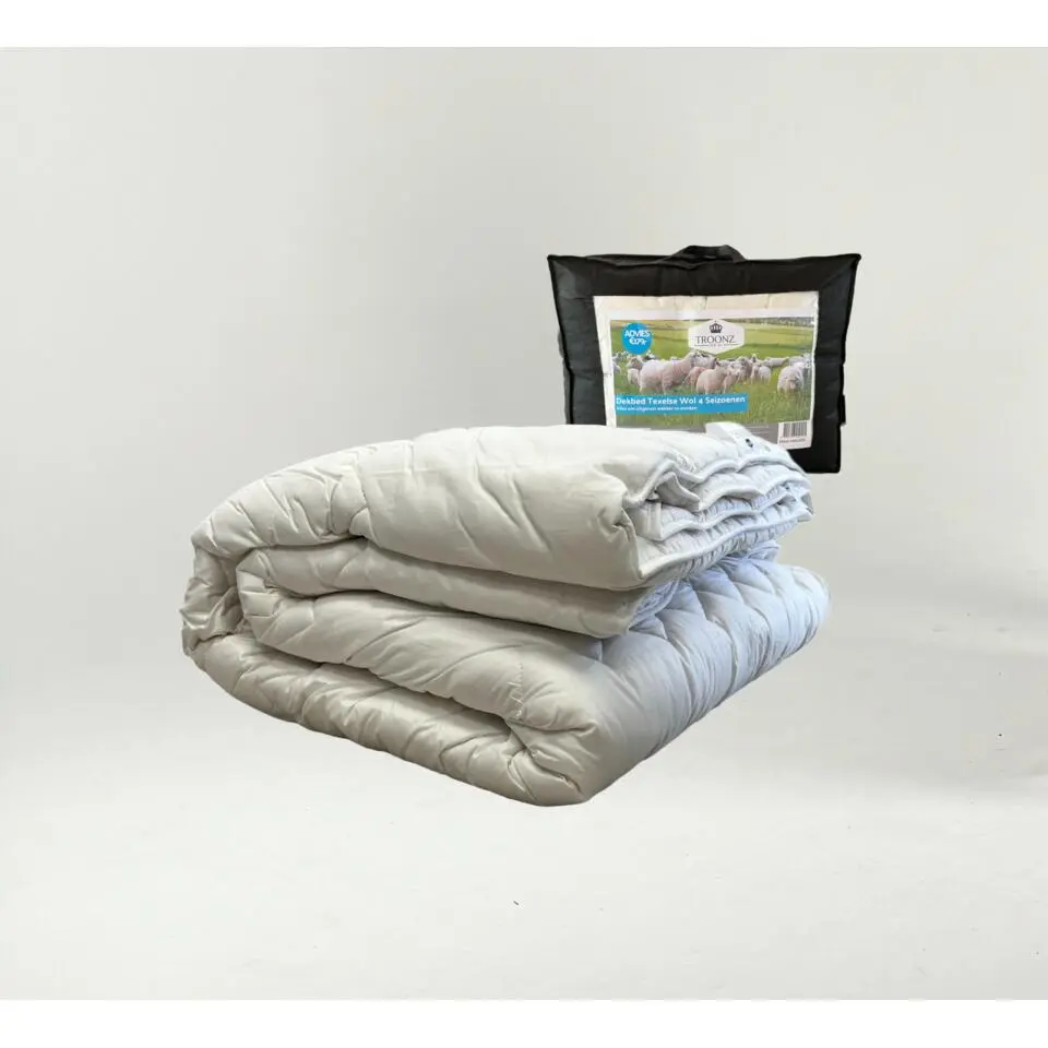 Troonz Dekbed Texelse Scheerwol - 4 Seizoenen - 240x220