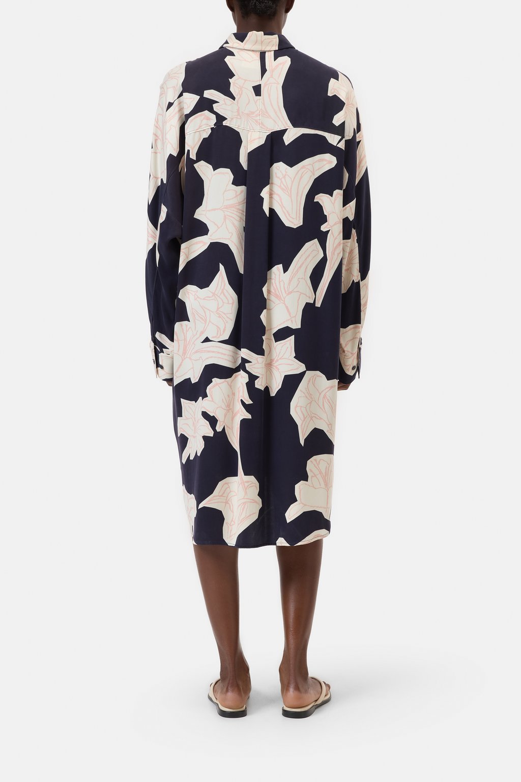 Oversized Blusenkleid
