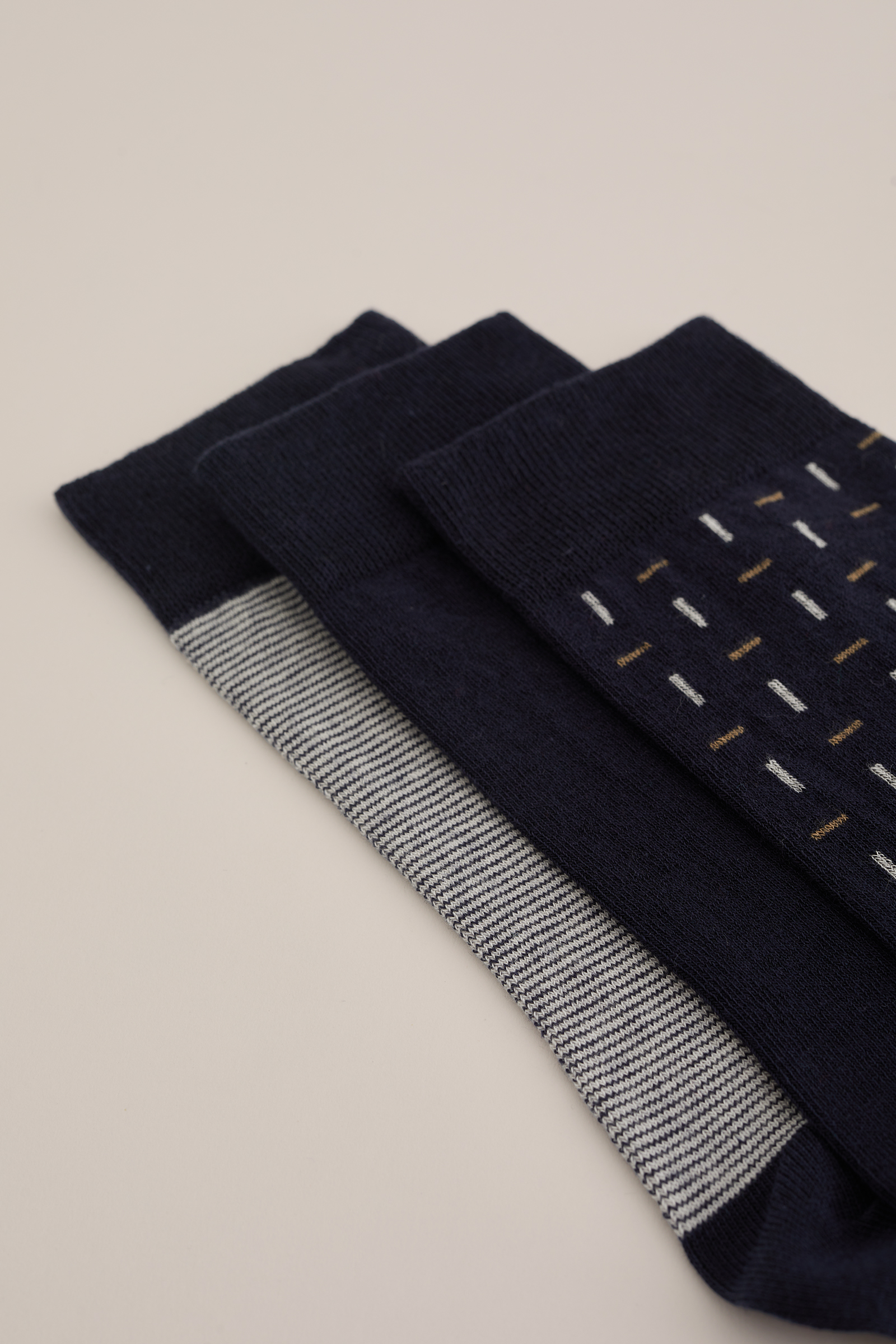 Heren sokken met print (3-pack)