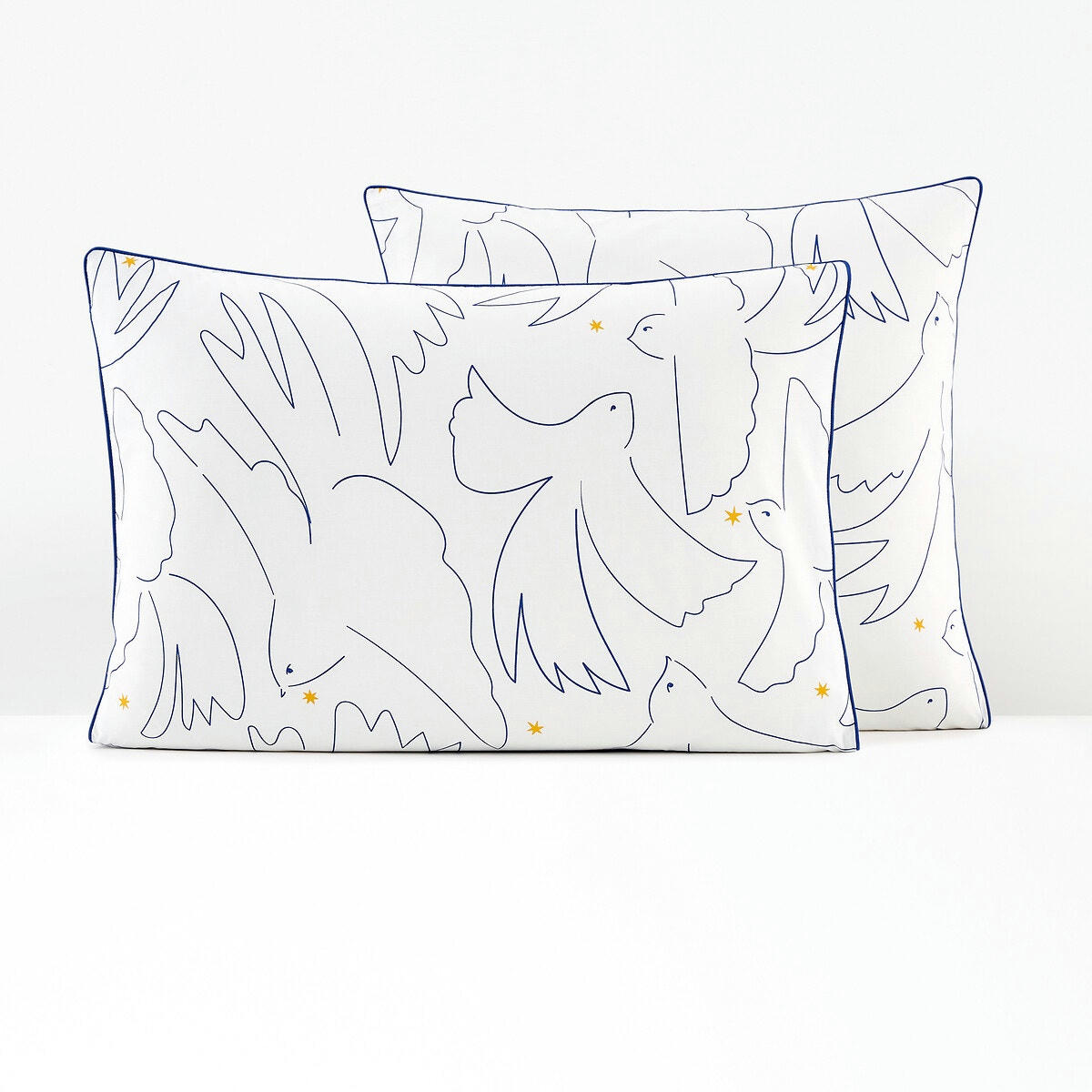 Taie d'oreiller percale de coton, Pomaline