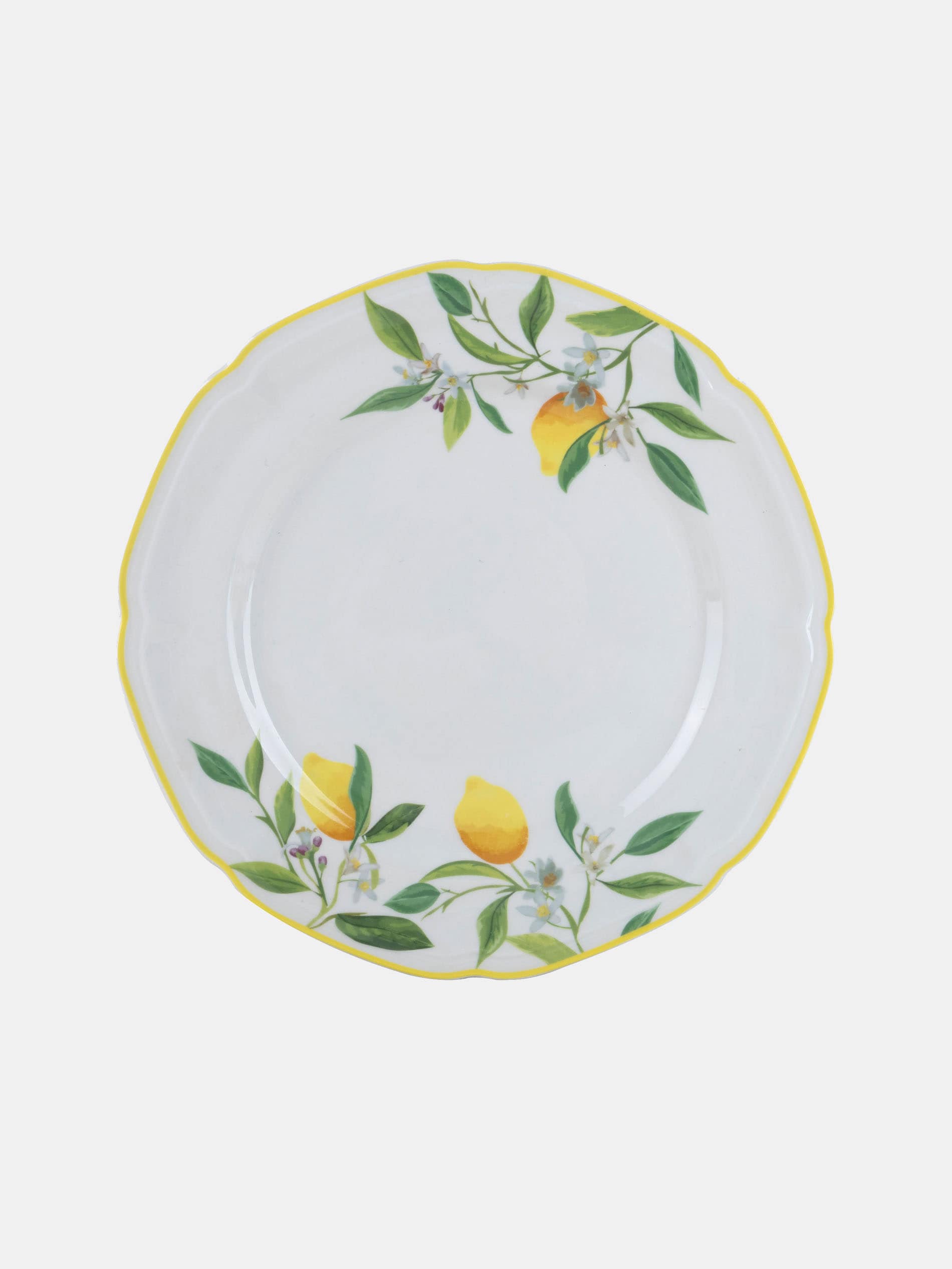 Ceramiczny talerz z nadrukiem