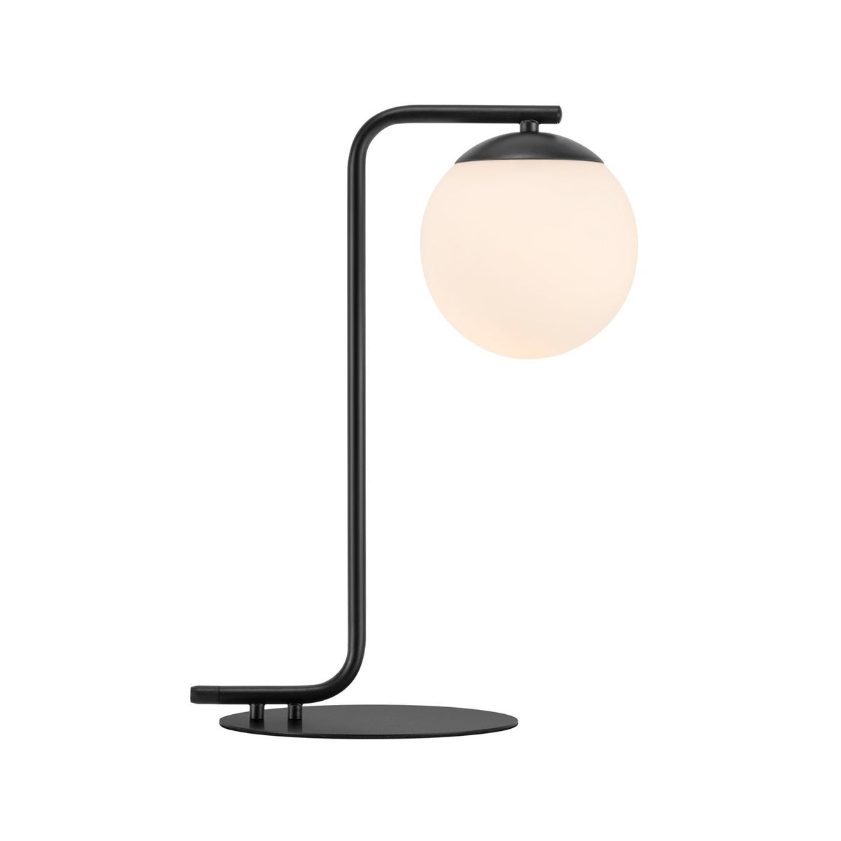 Nordlux tafellamp Grant - 1 lichts - 20 x 41  cm - zwart
