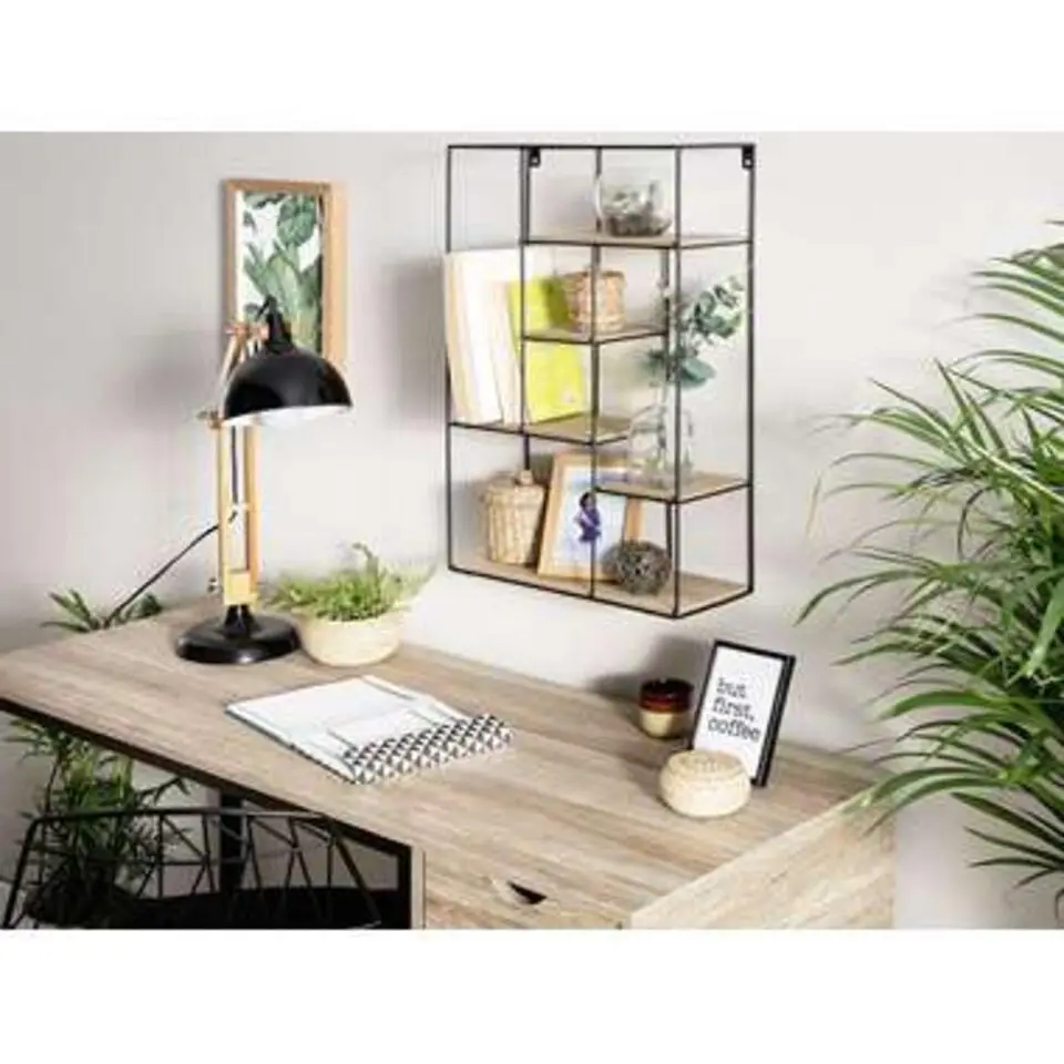 LAUREL - Wandkast - Lichte houtkleur - MDF