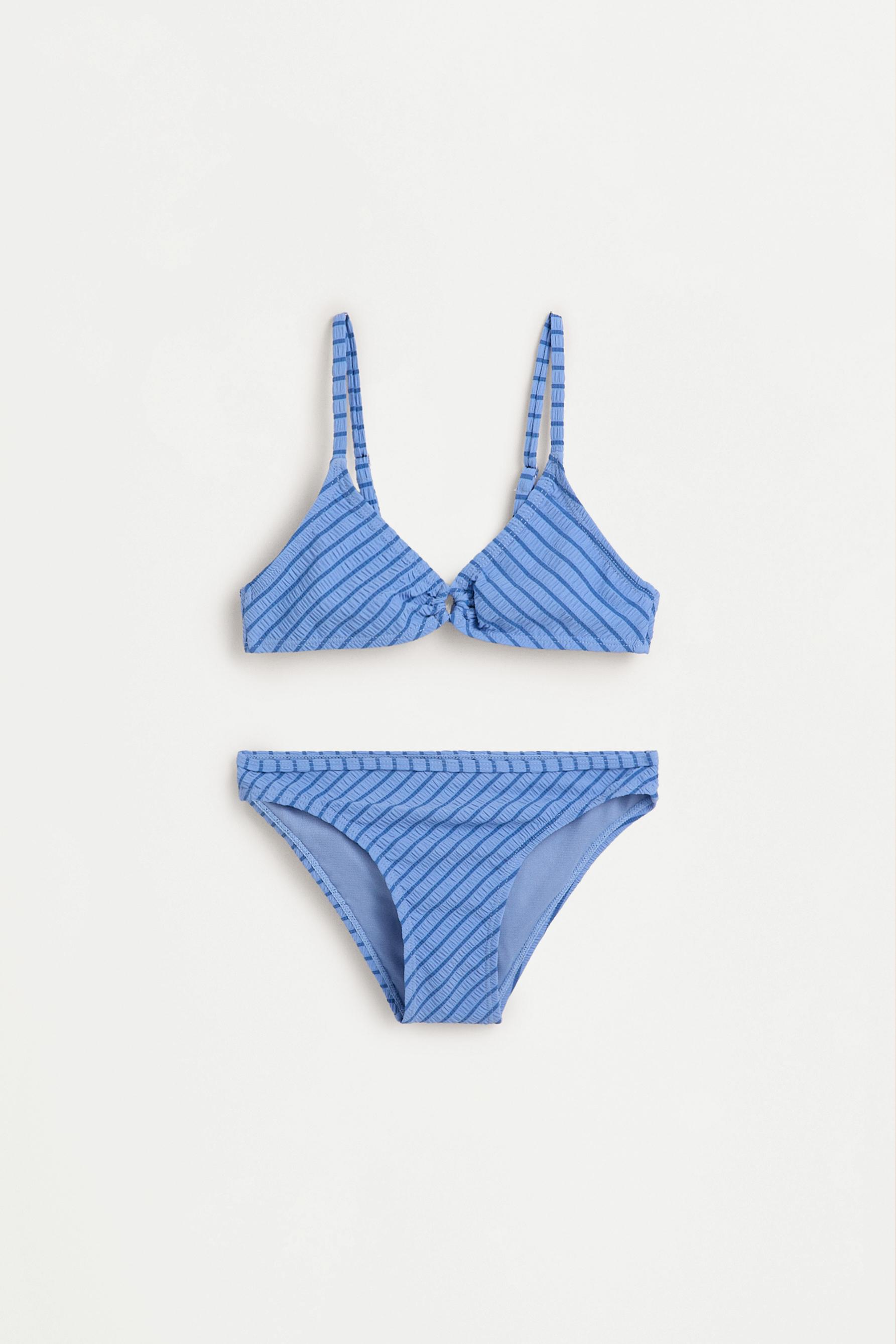 Niña | Bikini rayas azules