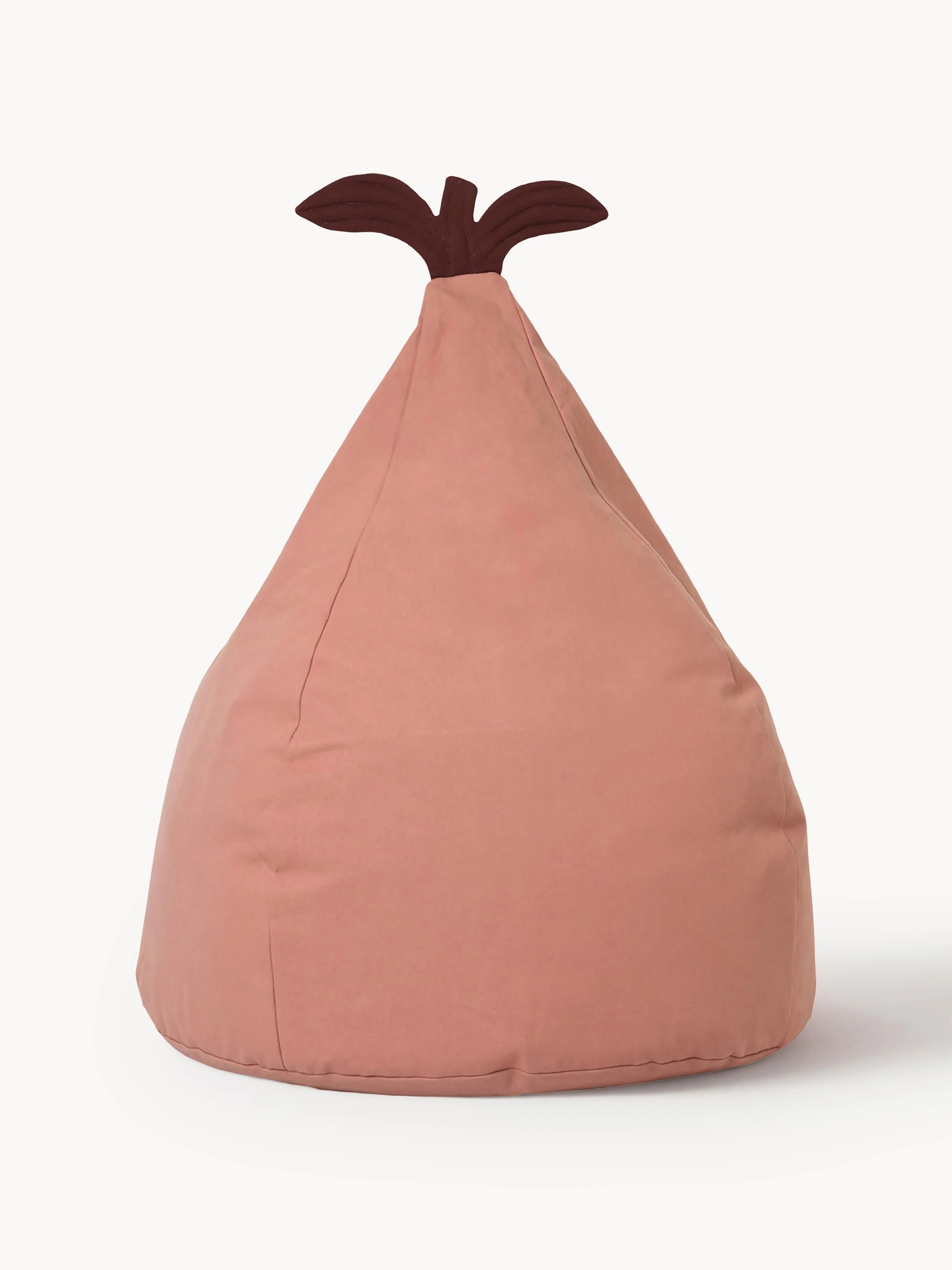 Sitzsack Pear Bean aus Bio-Baumwolle