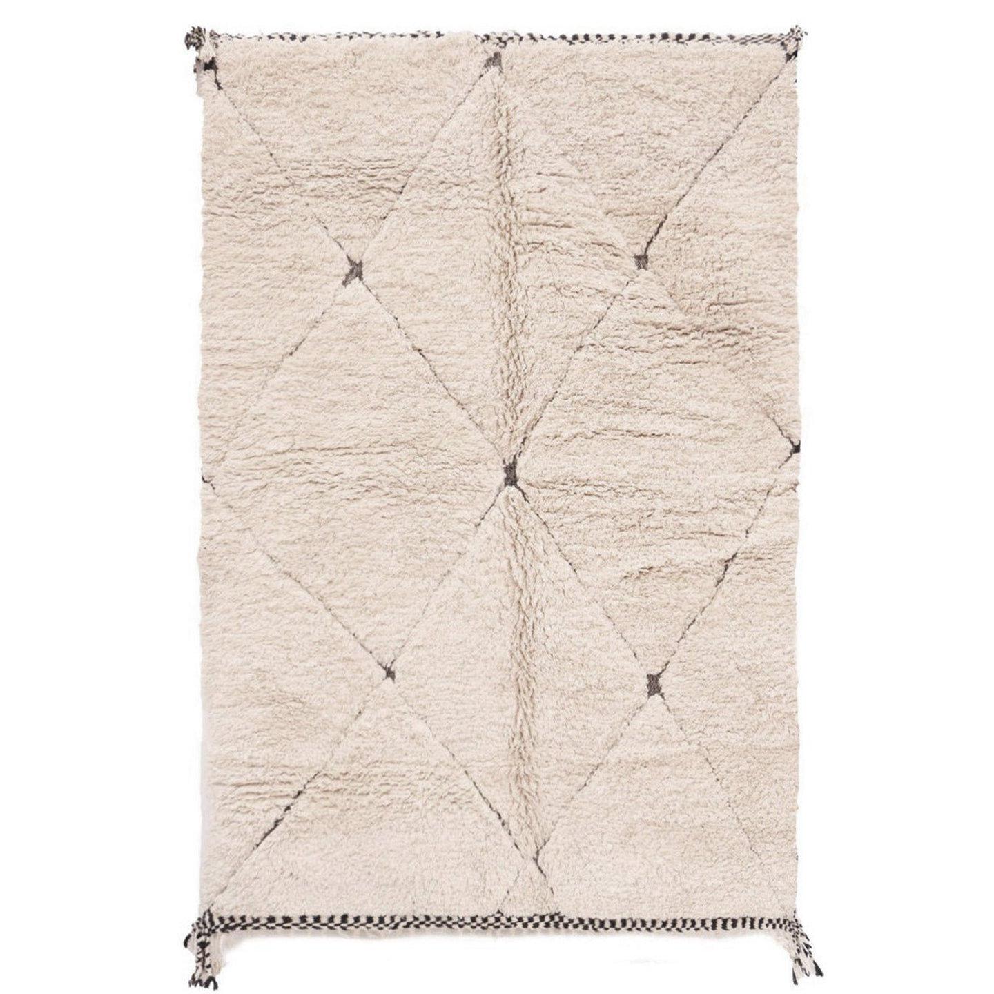 AFK Living vloerkleed Berber - handgemaakt - Wol - 160 cm x 230 cm