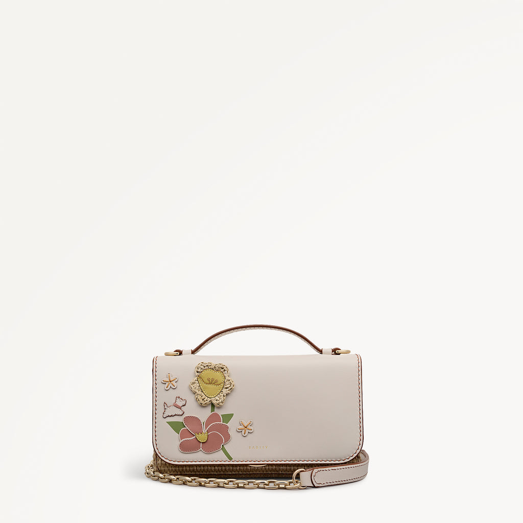 Spring Blooms - Medium Flapover Cross Body