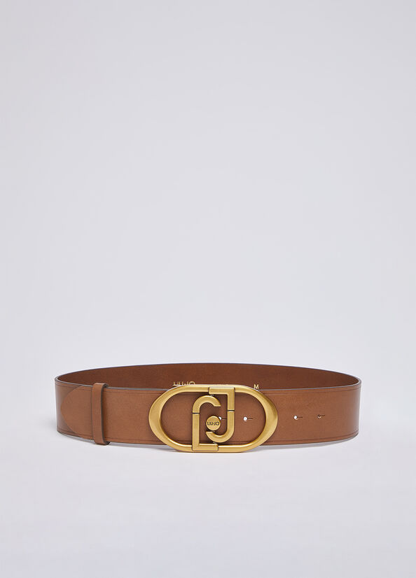 Cintura bustier in pelle