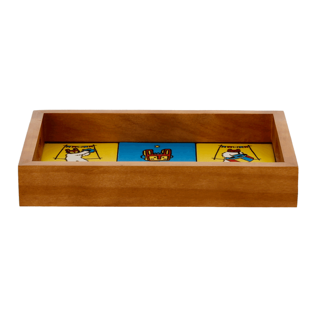 BANDEJA 32 CM X 22 CM PÉ-DE-SERRA