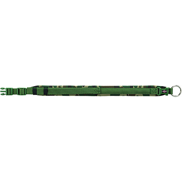 CollierXS-S vert camouflage avec rembourrage pour chien