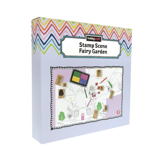 Fairy Garden Stamp Scene Kit