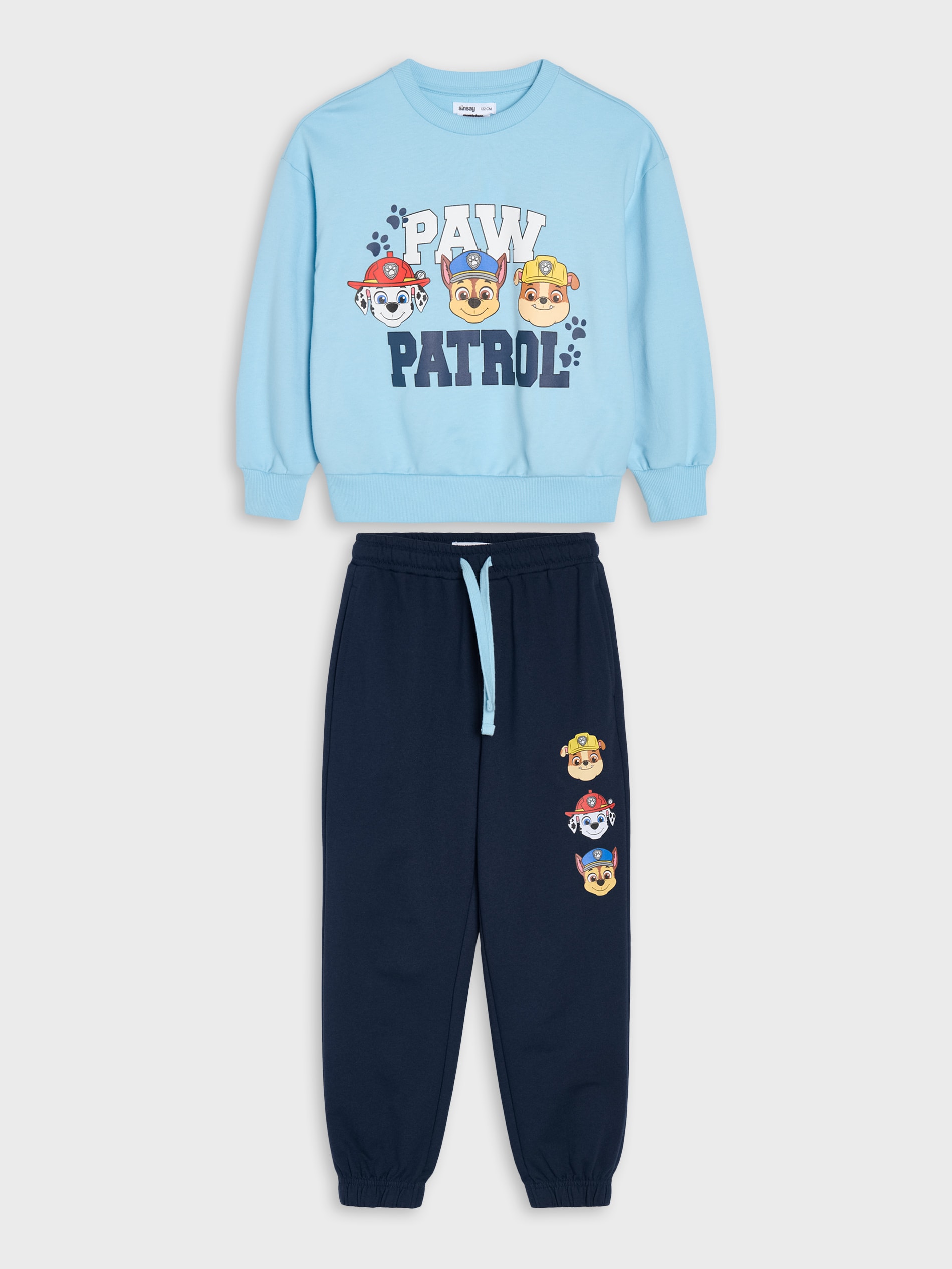 Bawełniany komplet dresowy z nadrukiem PAW Patrol