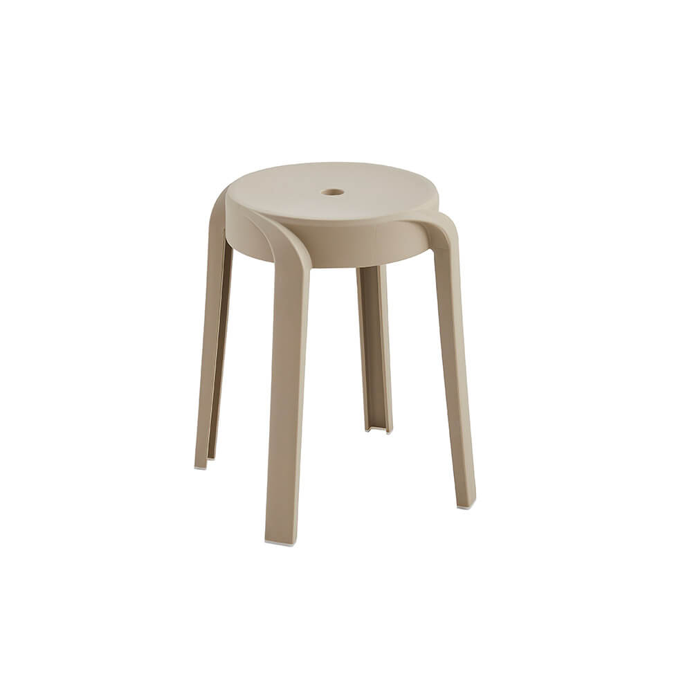 Home Deluxe | Kruk NIVO - Beige, set van 6 | Stapelbaar