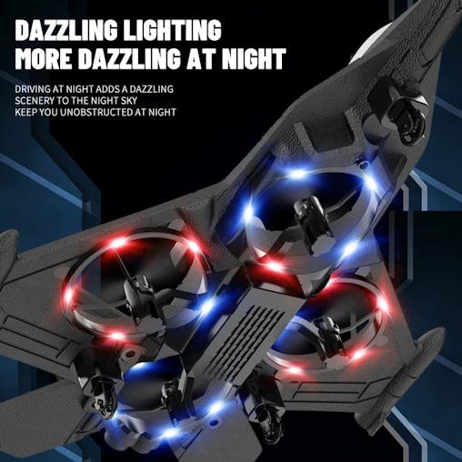 NNEOBA Remote Control Aircraft Plane with Camera & Obstacle Avoidance