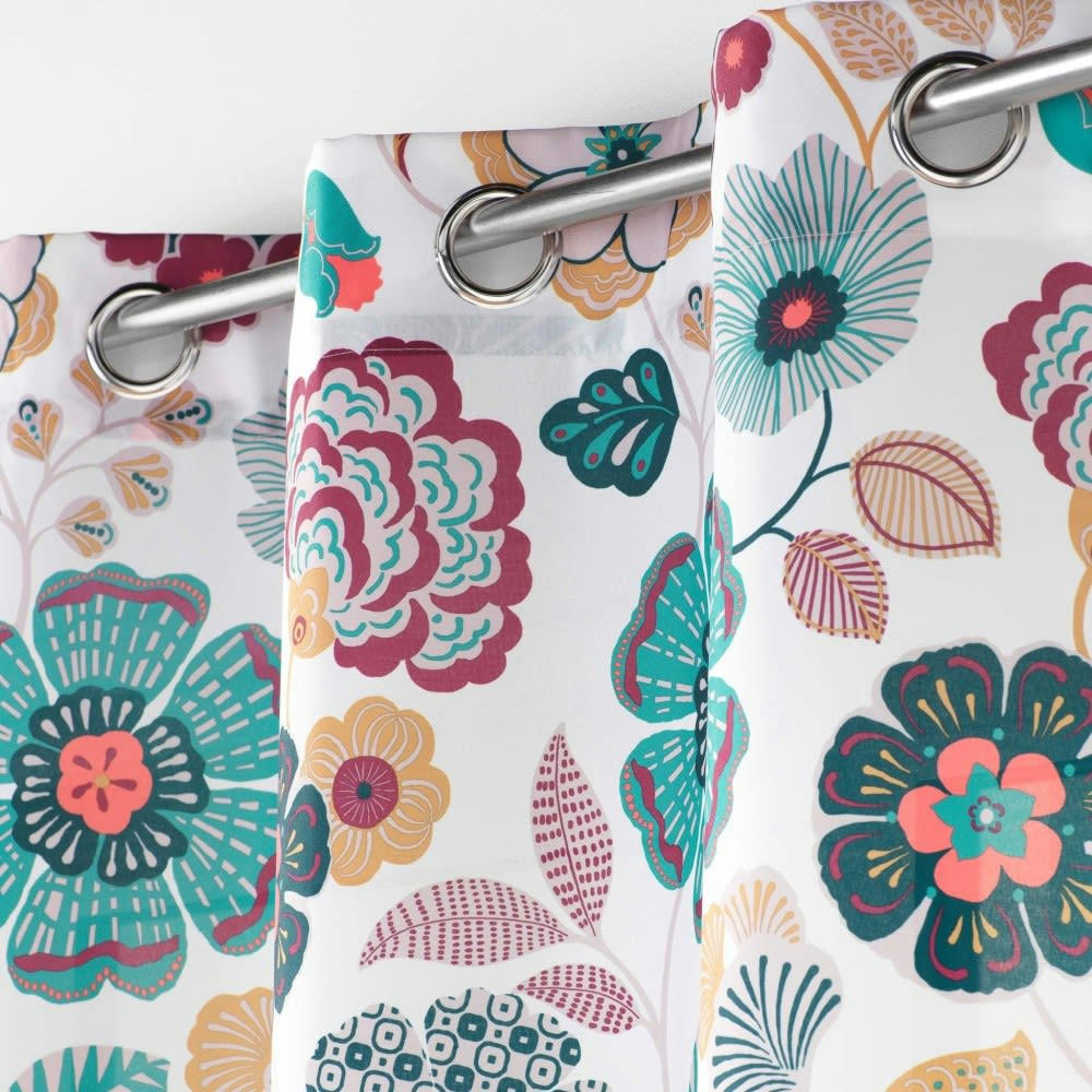 - Rideau  polyester Blanc 140 X 260