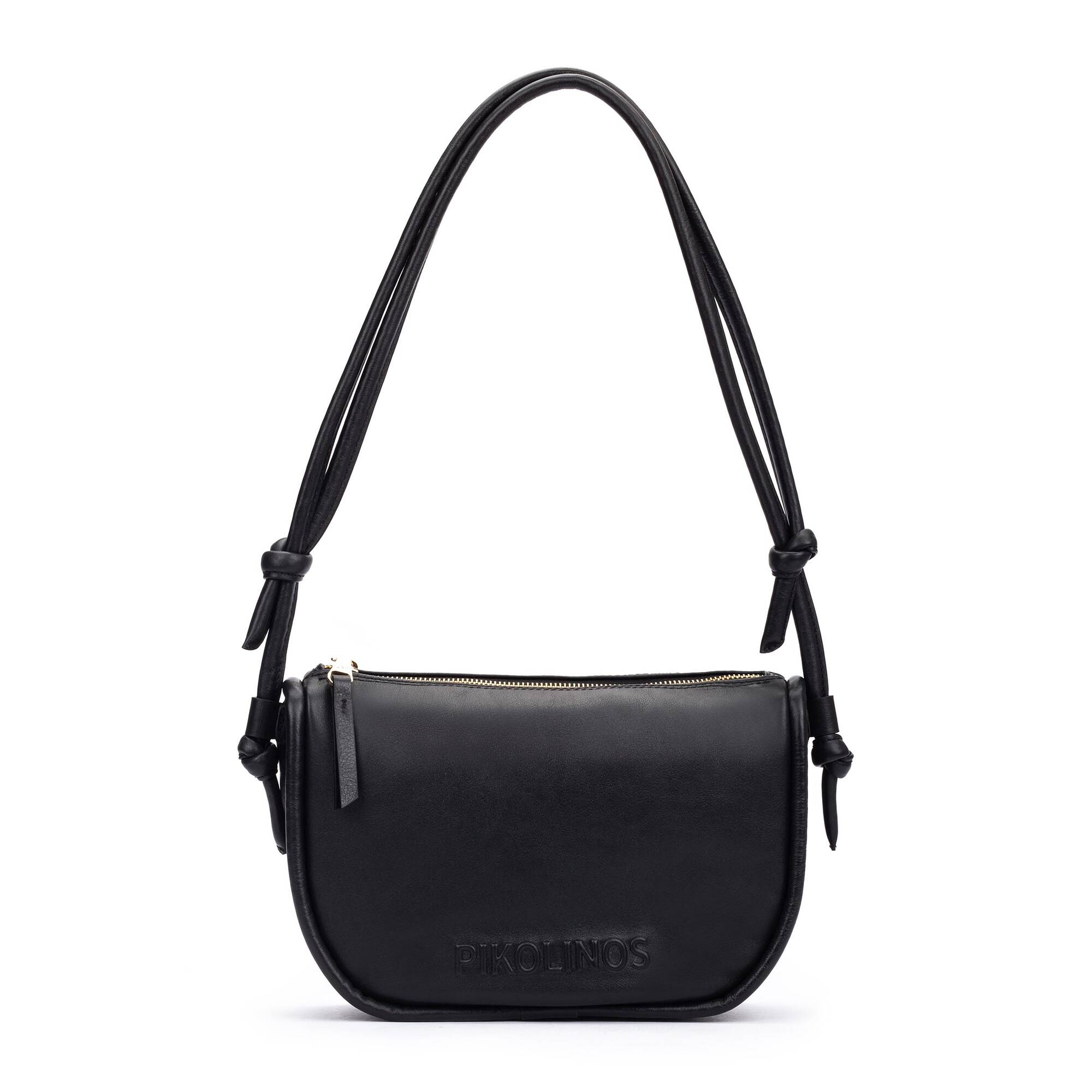 PALS - Bolso de piel con cierre de cremallera para mujer.