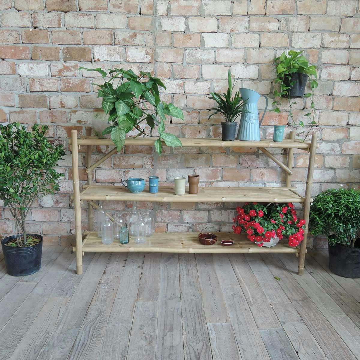 TAMAN - Bibliothèque étagère bambou