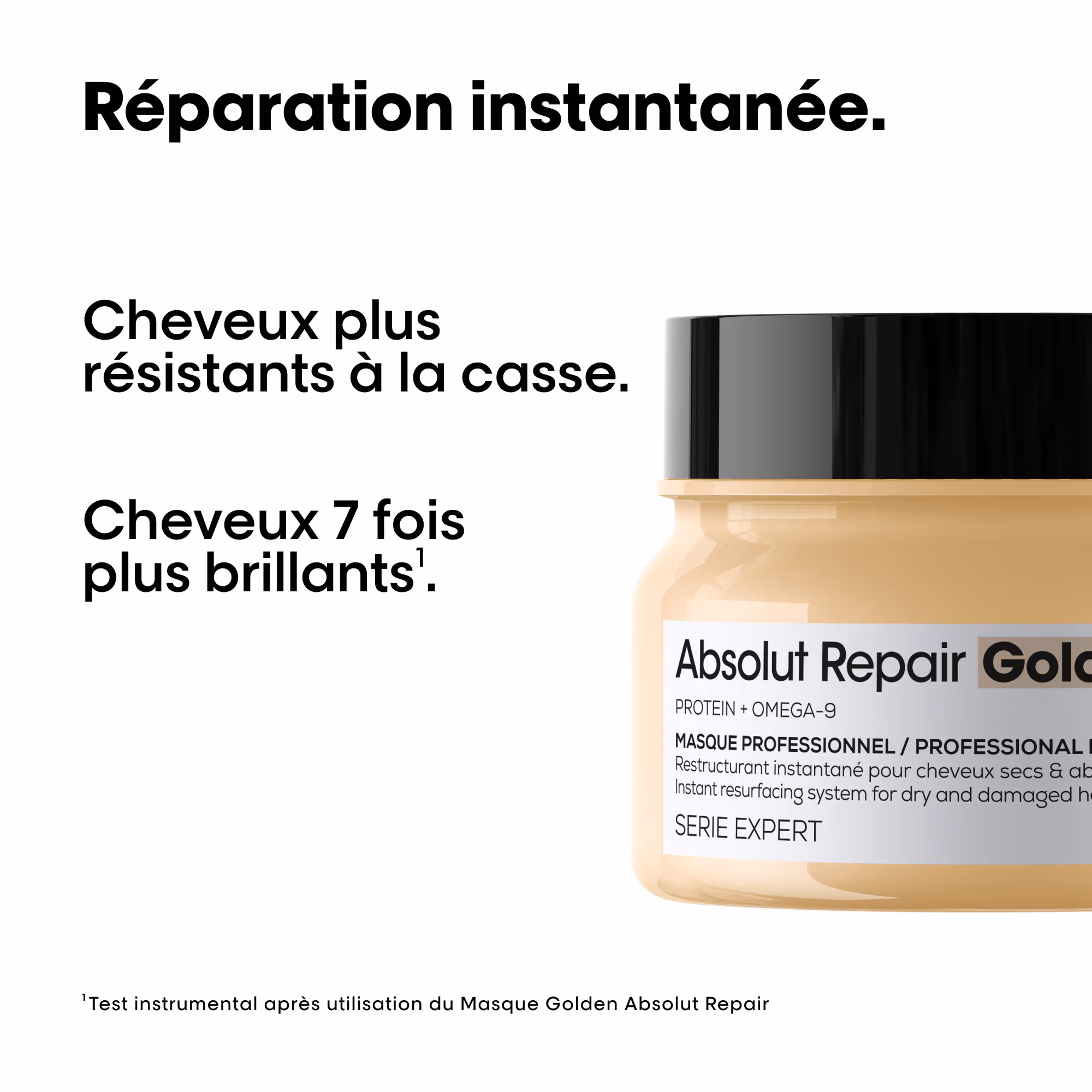 ABSOLUT REPAIRMasque restructurant doré pour cheveux abîmés