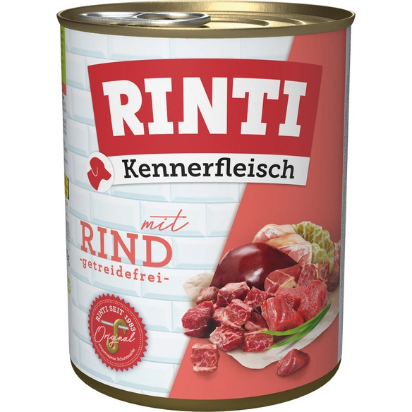 Hunde-Nassfutter »Kennerfleisch«, Rind, 1 Dose