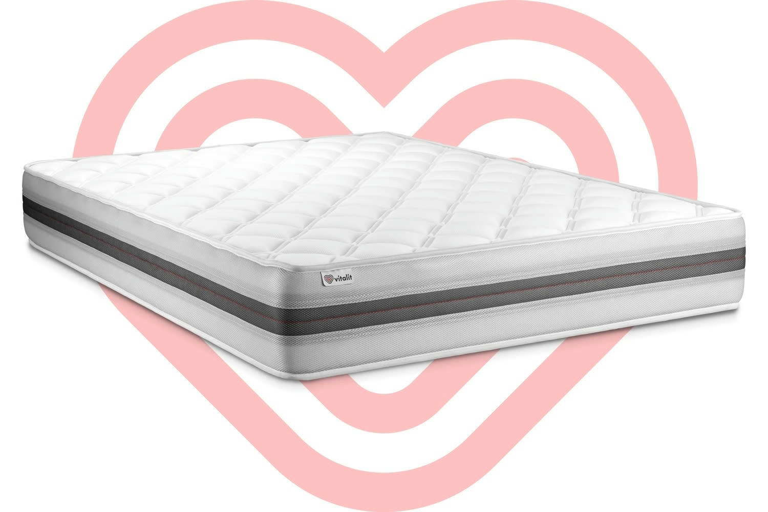 VITALMEMO BACK - Matelas Mousse polyuréthane à mémoire de forme 180x200