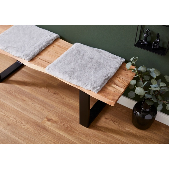 Sitzkissen »Coste«, BxHxL: 40 x 1 x 40 cm, grau