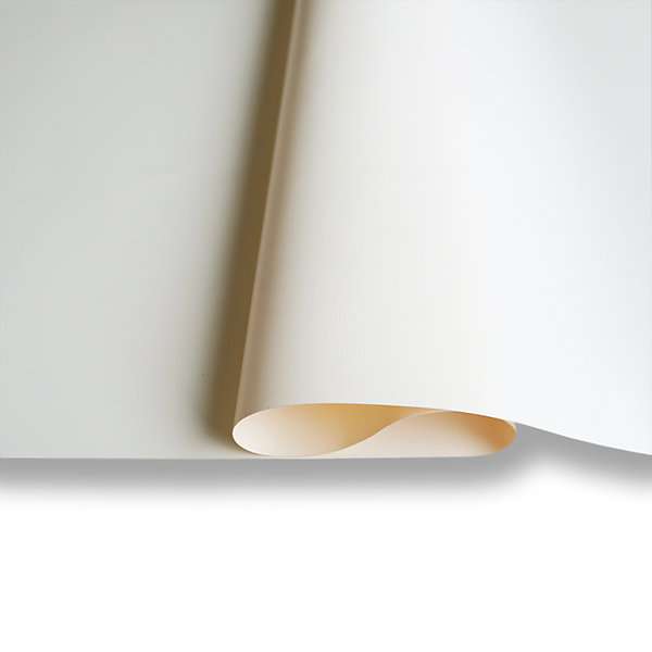 Bâche Toiture sans Oeillets 1,5x12 m Blanche - Garantie 10 ans TECPLAST - XP640TO - Bâche PVC étanche - Made in France