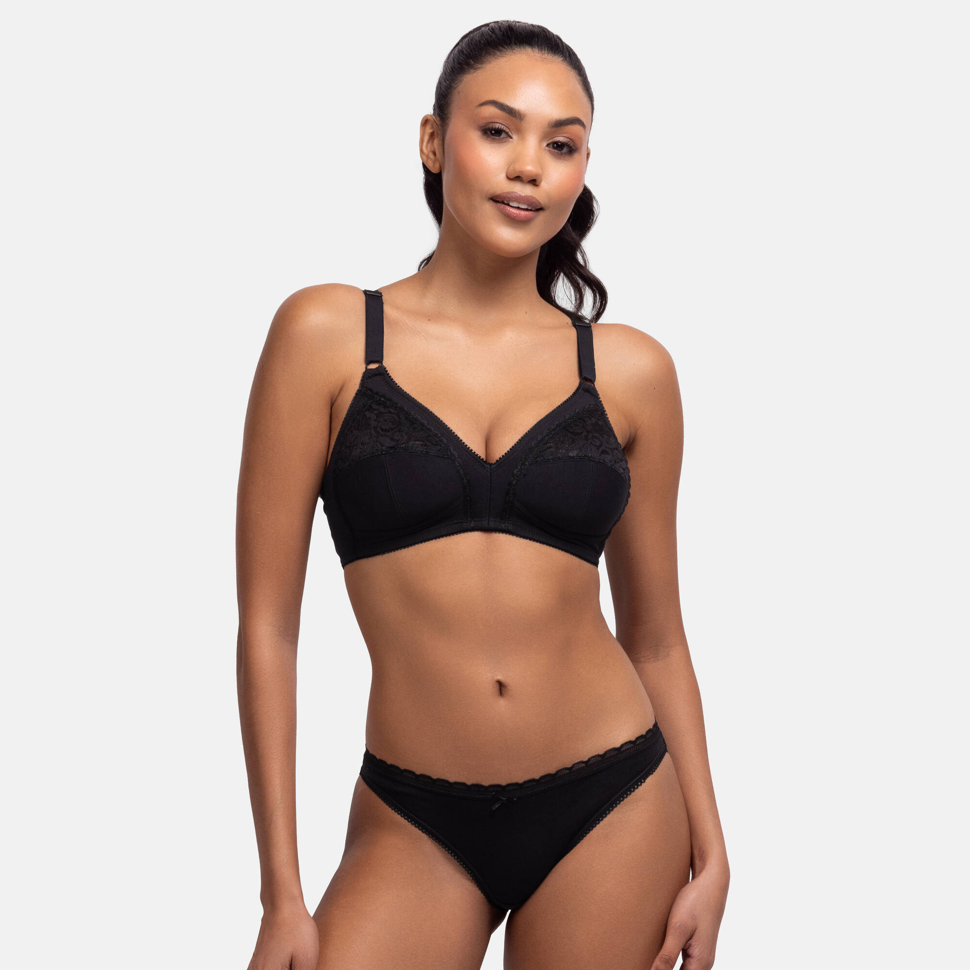 Soutien-gorge coton stretch Monica - sans armatures