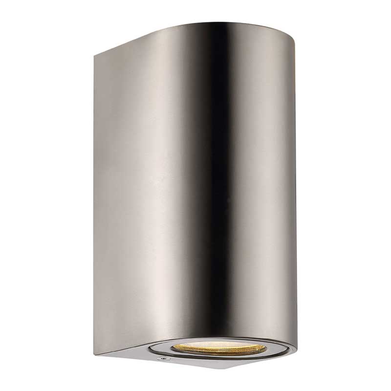 Nordlux Canto Wandlamp Buiten - GU10 - IP44 - RVS