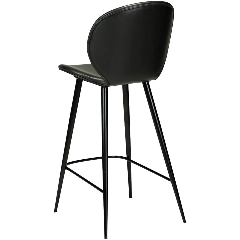 Hioshop Cloud Dan-Form counterstoel PU-kunstleer zwart