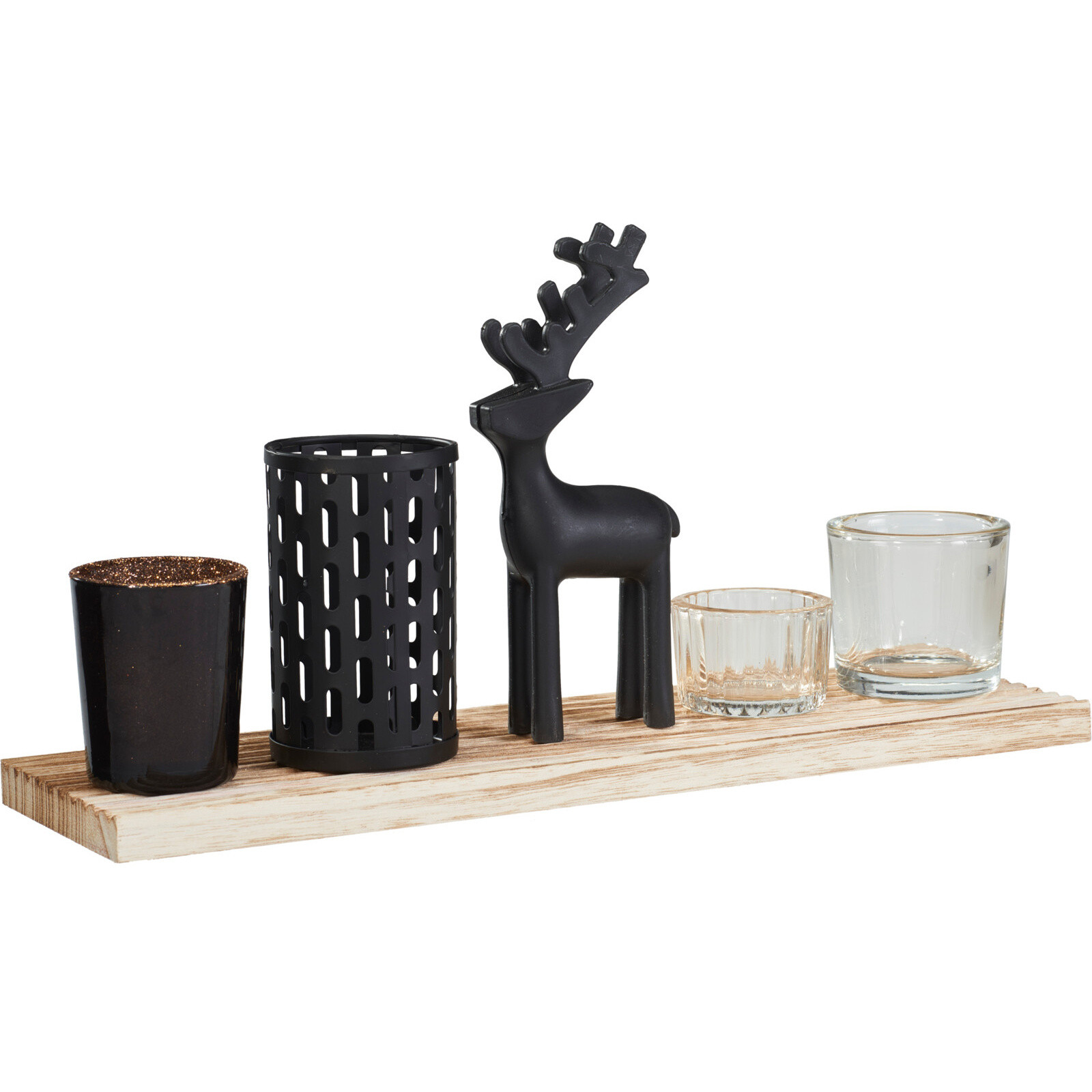 Świąteczny zestaw świeczników tealight 6 szt