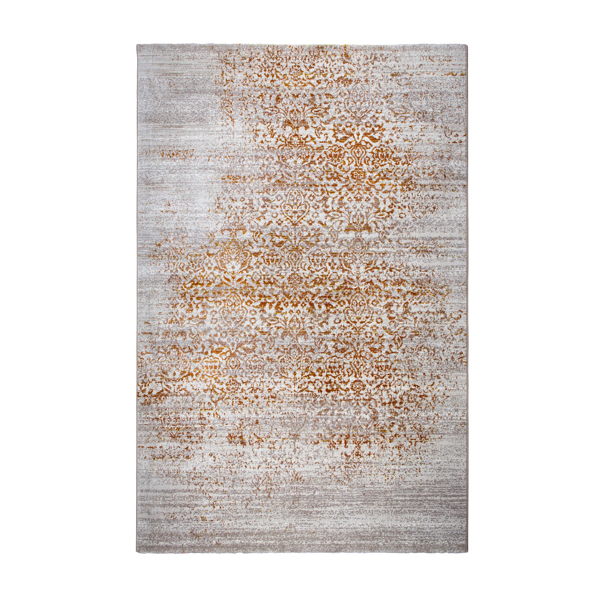 Zuiver Magic Vloerkleed 160x230 Grijs/Oranje