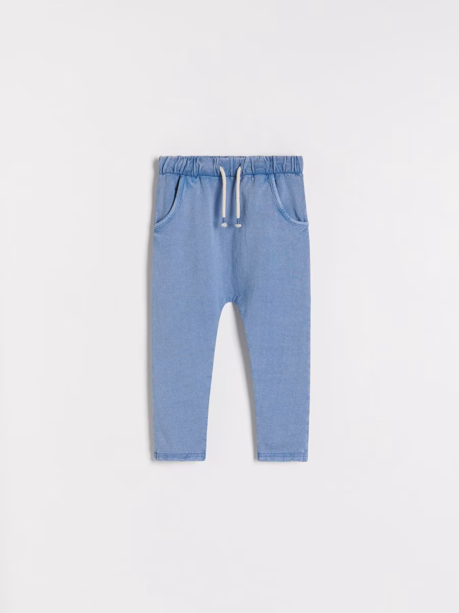 Sweatpants With Wash Effect