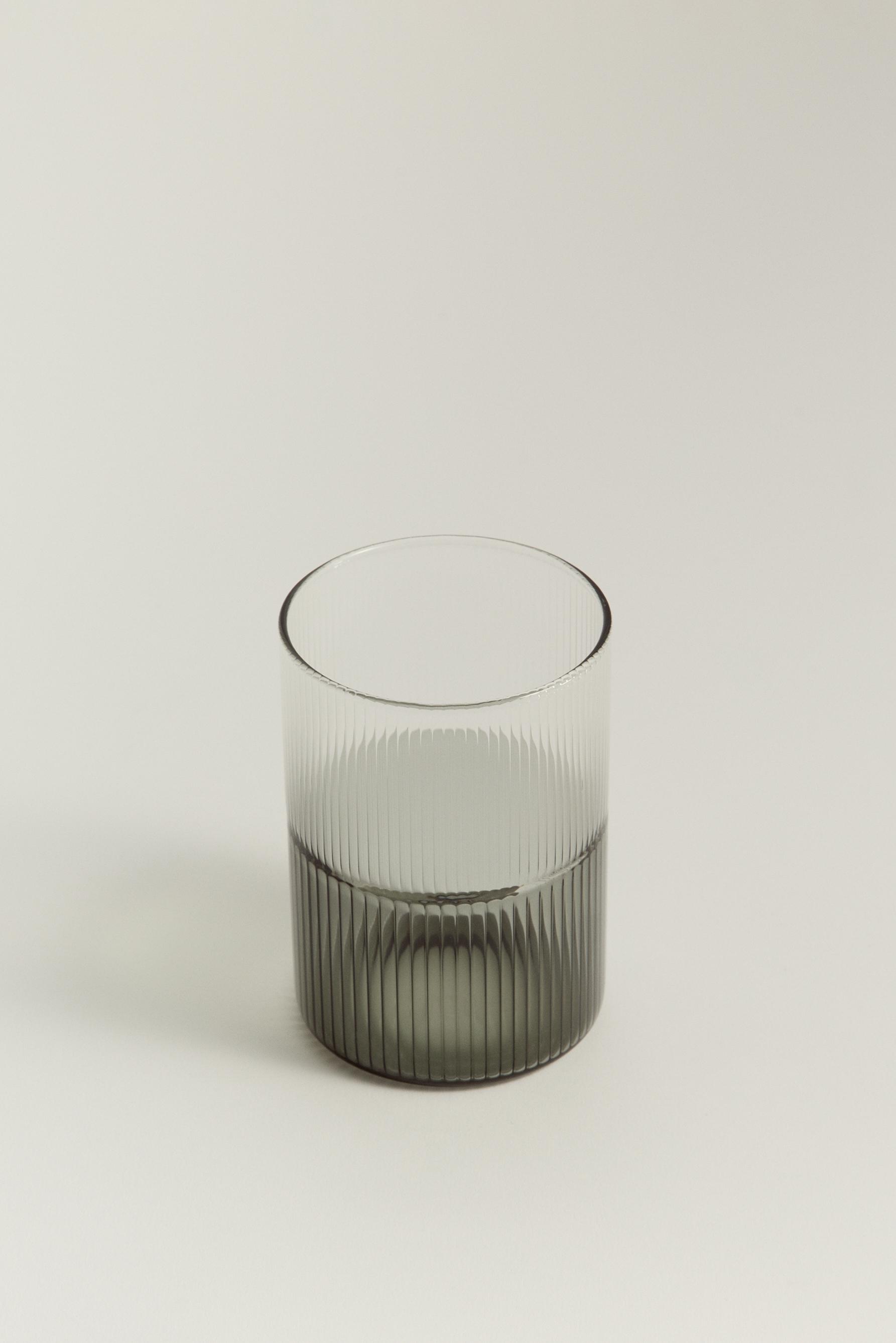 Vaso relieve borosilicato 485 ml