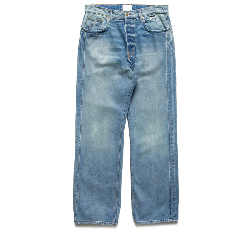 Rhude Relaxed Traxedo Denim Jean - Isla Indigo