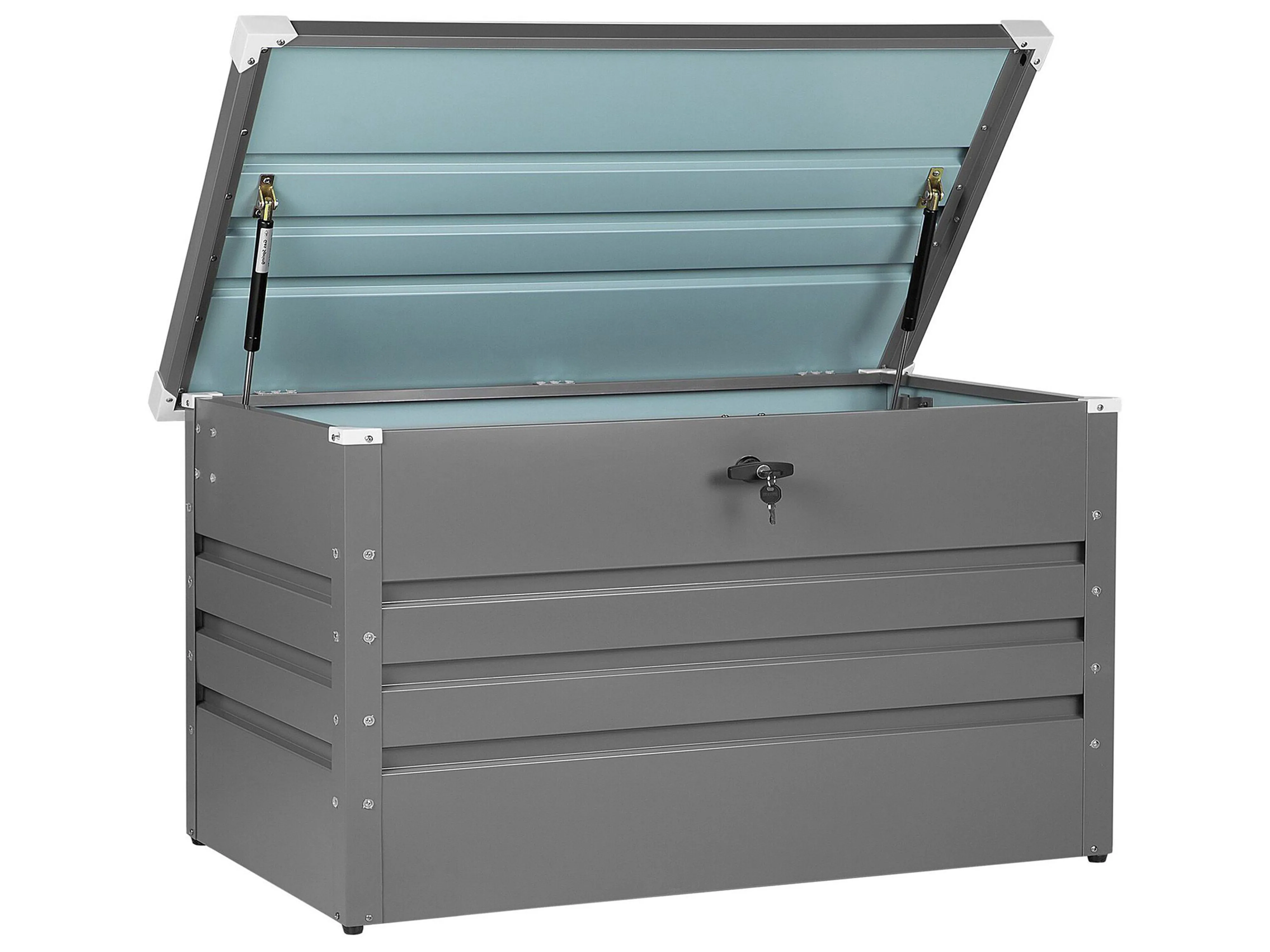 Storage Box CEBROSA 100 cm 62 cm Grey