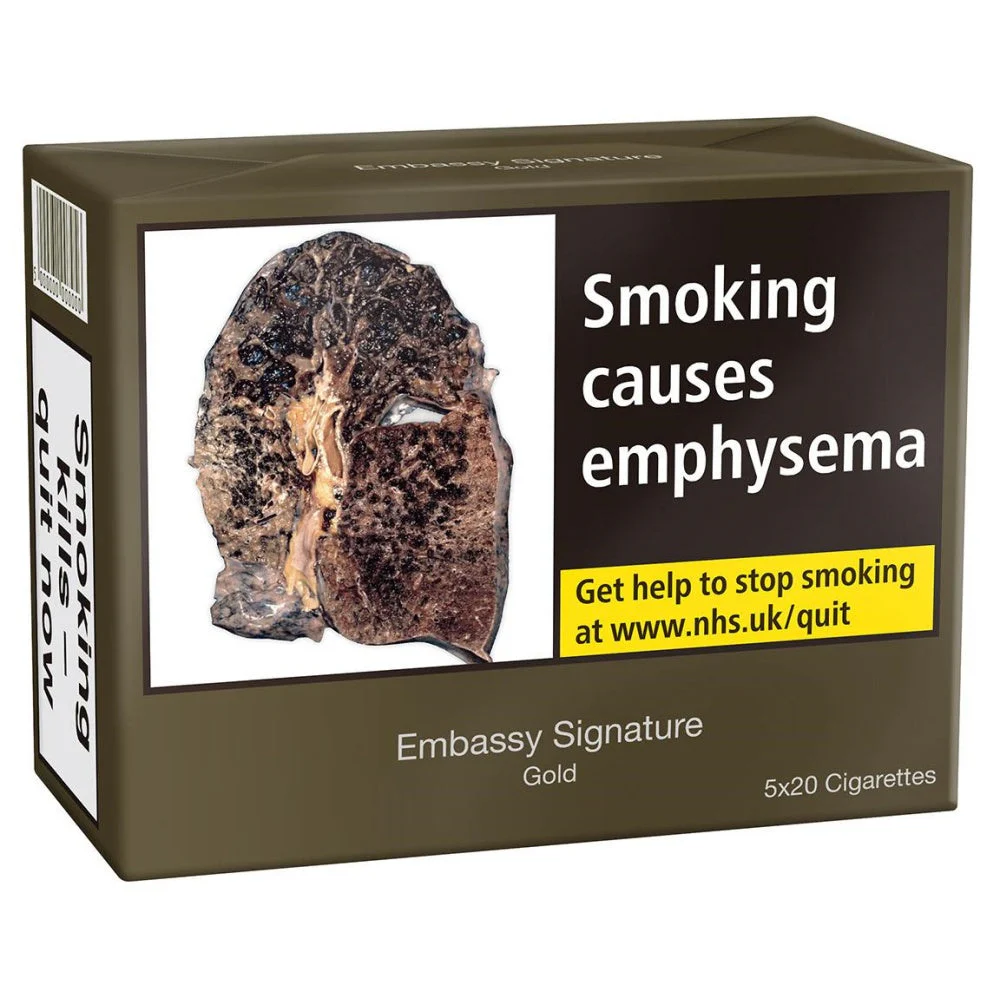 Embassy Signature Gold Cigarettes Multi Pack 100s