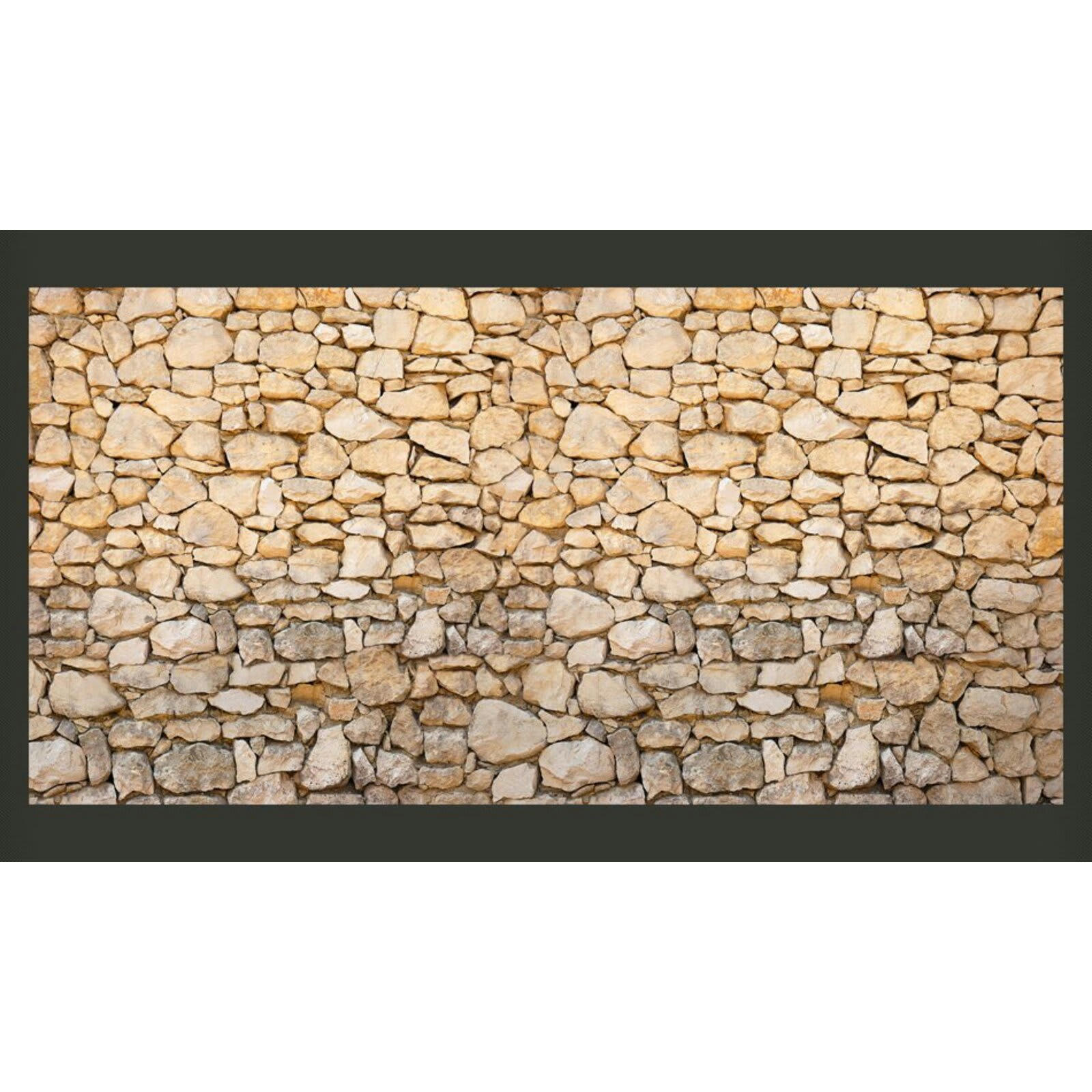 - Papier peint xxl trompe-l'oeil pierre 550 x 270 cm