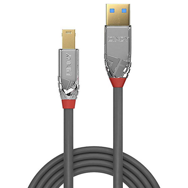 Câble USB 3.2 AB 5Gbps Cr 2 mètres LINDY