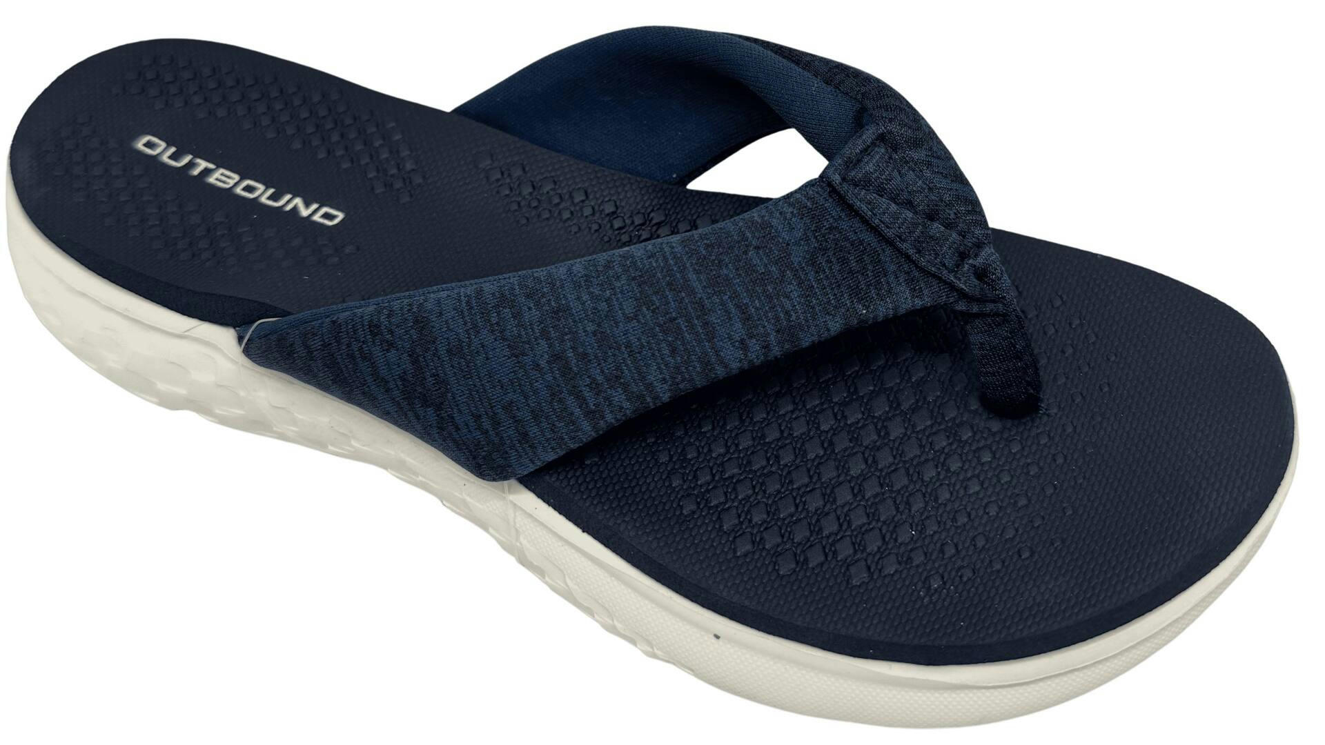 Outbound Platform Flip Flop Sandals, Women, Blue