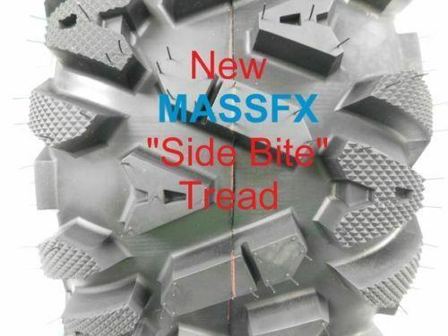 25��� MASSFX ATV / UTV TIRES FULL COMPLETE SET 4 �C 25X8-12 25X10-12 BIGHORN