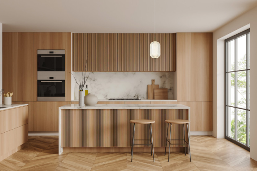 Lampa wisząca CORADO złota LED 1x10W Ciepła biel 1050lm Italux