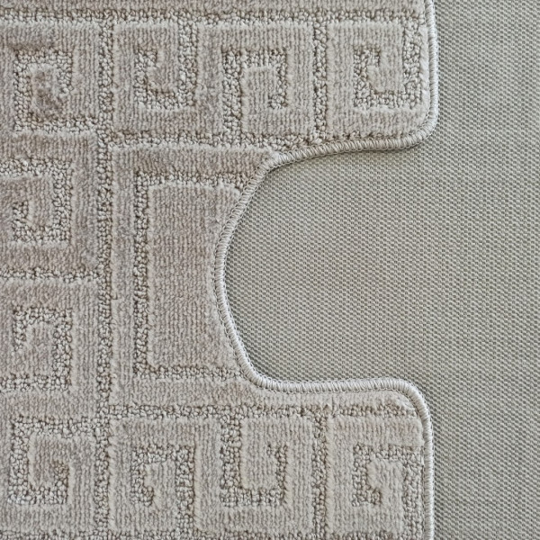 Komplet łazienkowy montana z wycięciem ethnic sand grey komplet