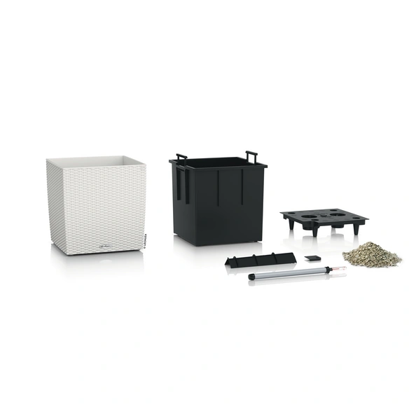 Pflanztopf »CUBE«, H41xB41xL41 cm lichtgrau