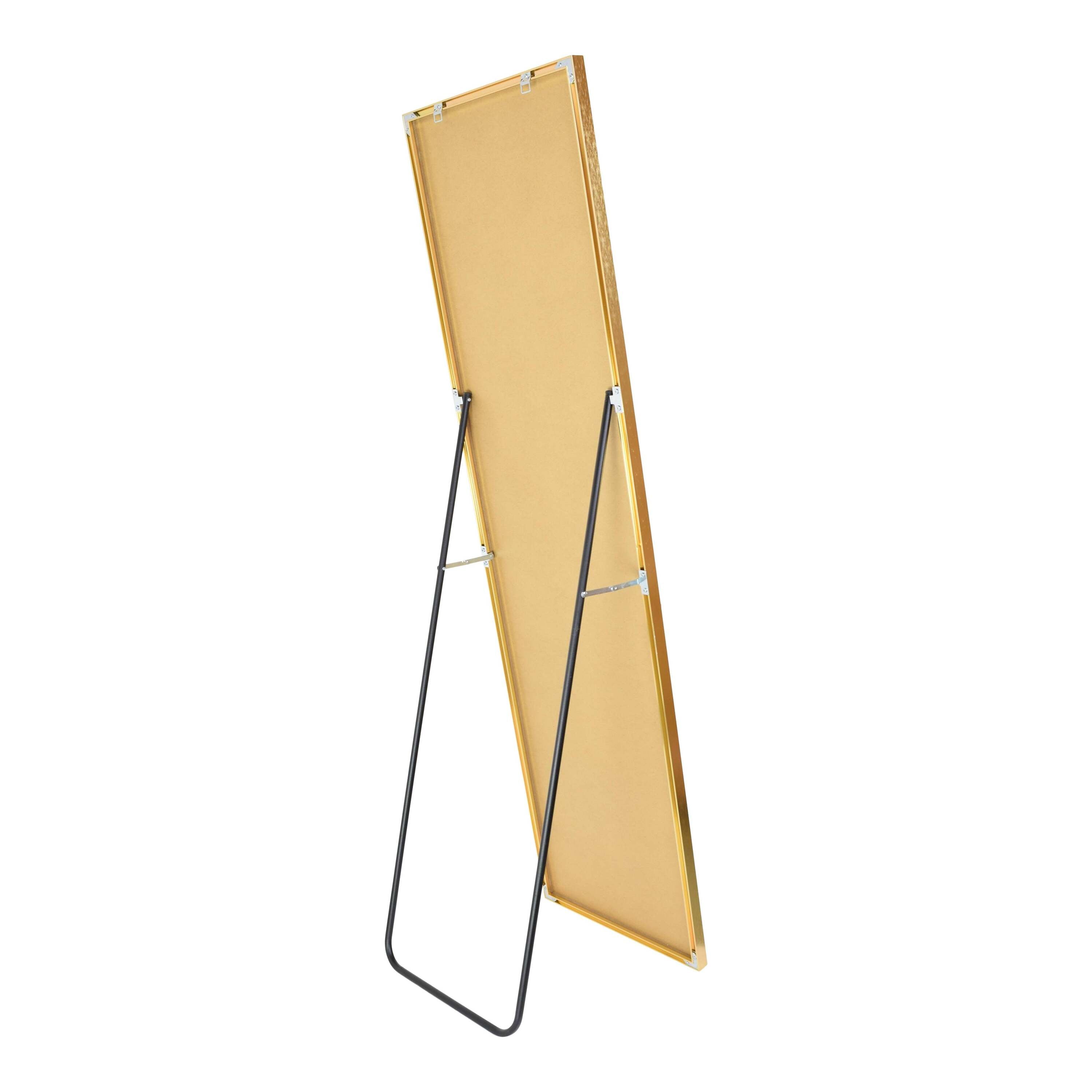 Fragix York Passpiegel - Goud - Aluminium - 150x40