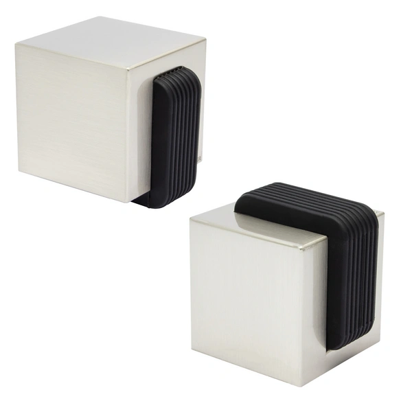 Boden- / Wandtürstopper, Metall, BxH: 40 x 45 mm, zum Schrauben