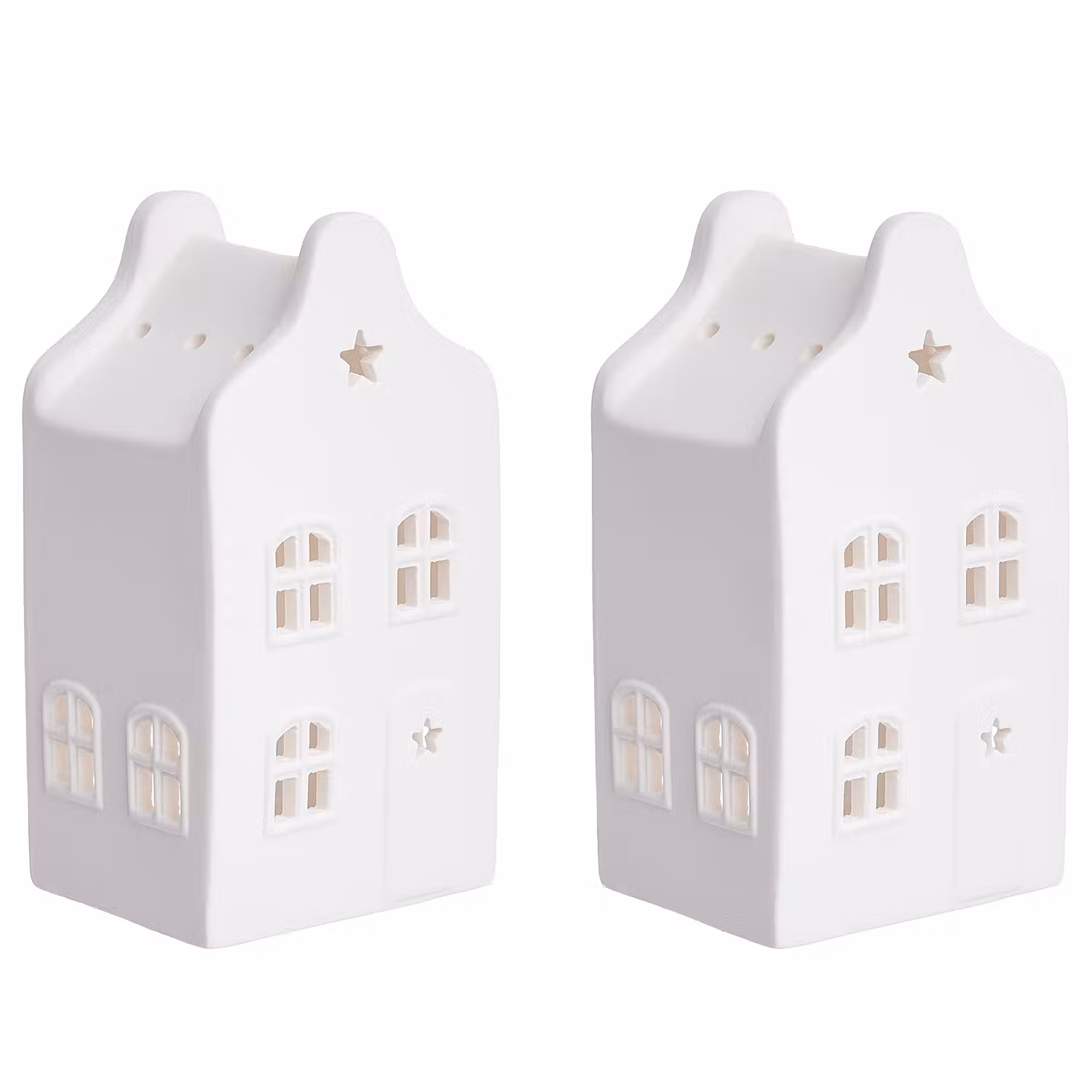 AMSTERDAM Teelichthaus 2er-Set