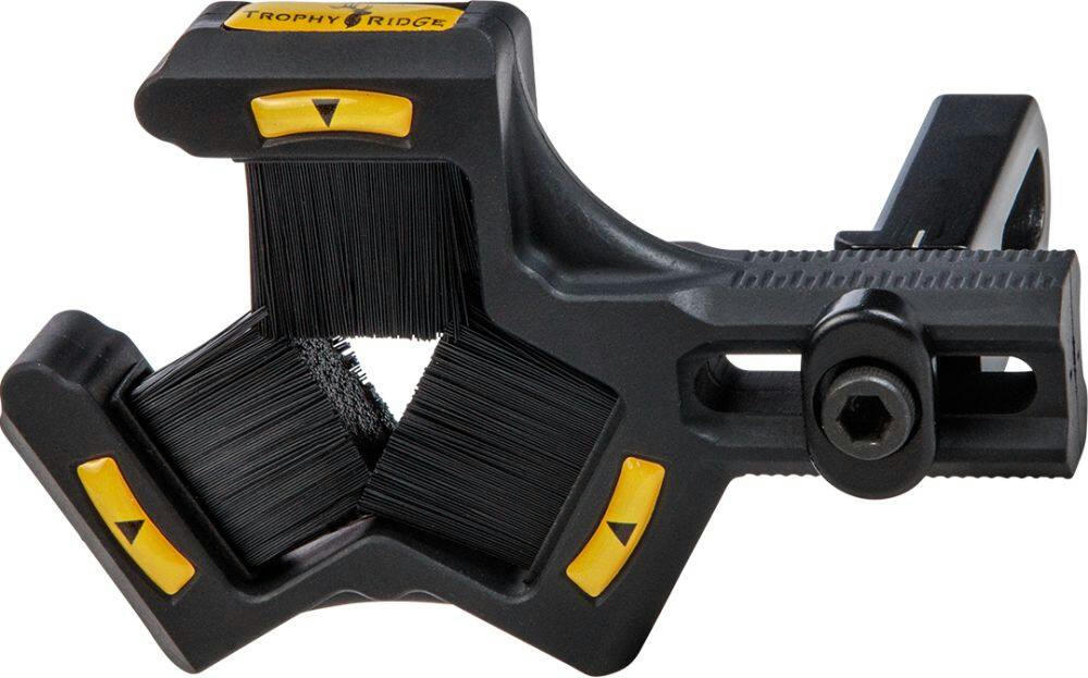 Bear Archery Whisker Biscuit V Hunting Archery Arrow Rest, Fiberglass, Black