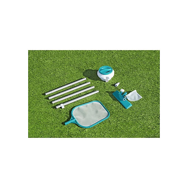 Bestway Kit accessoires piscine AquaClear™ avec aspirateur et bandelettes de test Bestway