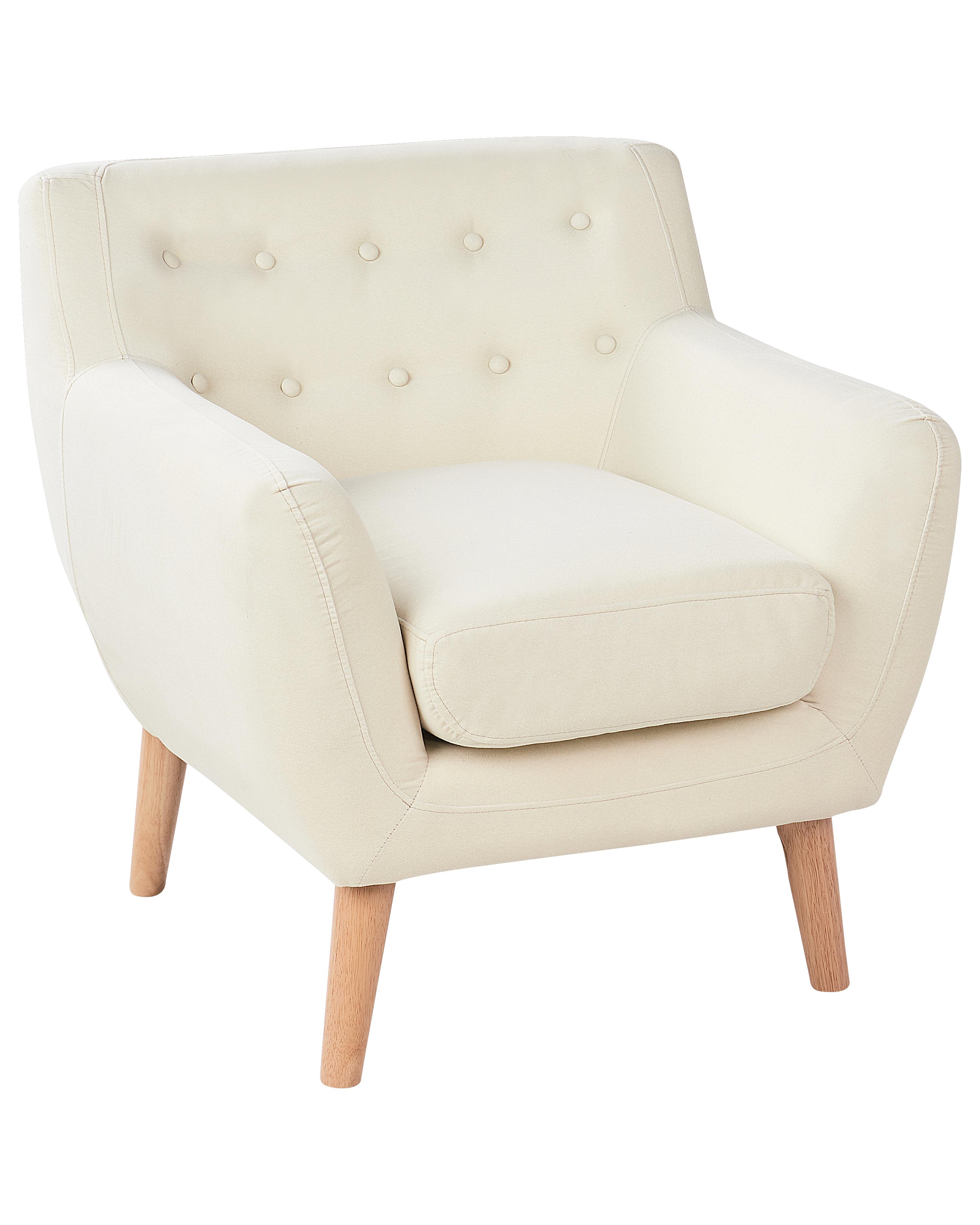 Armchair MOTALA Fabric Light Beige