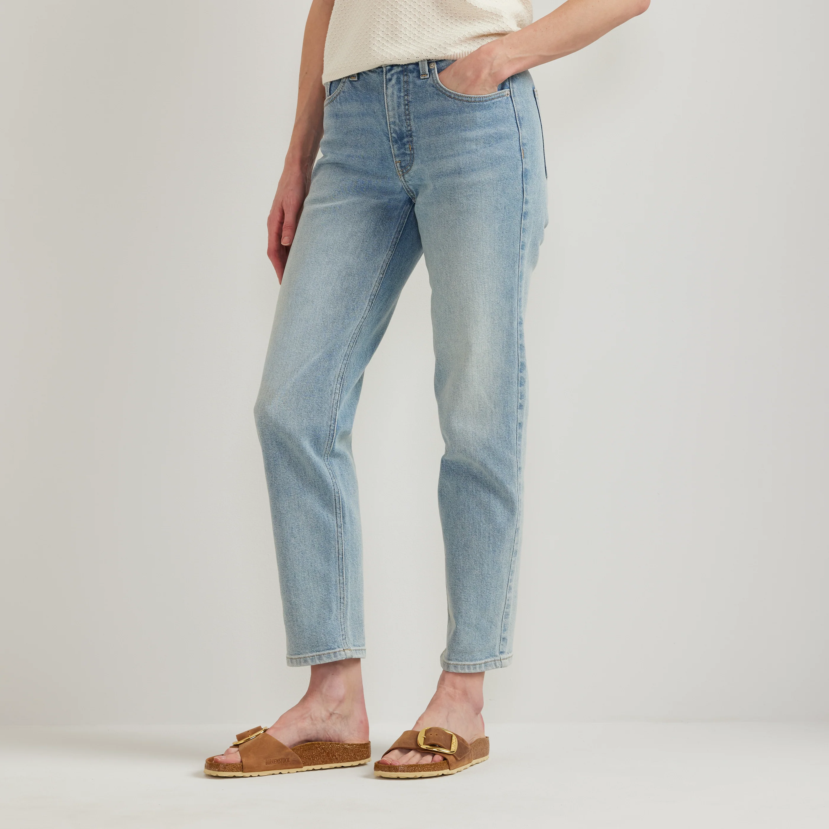 Women's Authentic High-Rise Straight Leg Jeans